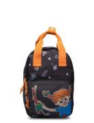 Pippi Small Backpack With Front Pocket Euromic Patterned