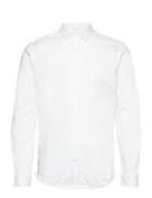 Onsemil Ls Stretch Shirt ONLY & SONS White