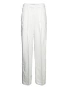 Relaxed Pleated Pants GANT White