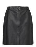 Leather Skirt Rosemunde Black