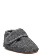 Classic Wool Slippers Melton Grey