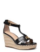 Large Croc Emboss-Hale Ii-Es-Wed Lauren Ralph Lauren Black