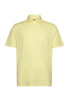 Classic Fit Cotton-Linen Polo Shirt Polo Ralph Lauren Yellow