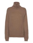 Vilajuli Rollneck L/S Knit - Noos Vila Brown