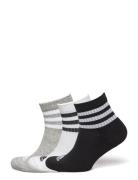 3 Stripes Cushi D Sportswear Mid Cut Socks 3 Pair Pack Adidas Performa...