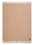 Signature Star Recycled Wool Throw Lexington Home Beige