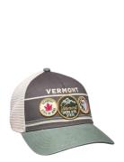 Vermont Trucker Ivory Cool Gray Cedar American Needle American Needle ...