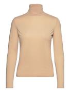 Melanie High Neck Blouse Notes Du Nord Beige