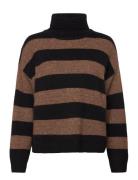 Objminna L/S Rollneck Knit Pullover Noos Object Black