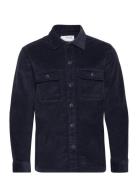 Slhloose-Dan Cord Overshirt O Selected Homme Navy