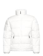 Padded Jacket With Standup Collar Lindbergh White