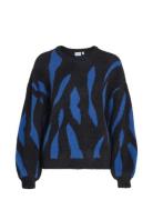 Vilajuli Jaquard L/S Knit Top -Noos Vila Black