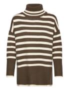 Alvena Knit Pullover A-View Brown