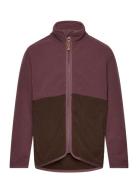 Fleece Jacket Recycled Mikk-line Patterned