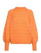 Onlcelina Life Ls High Pullover Knt Noos ONLY Orange
