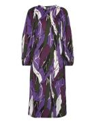 Slkillian Dress Soaked In Luxury Purple