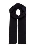 Knitted Logo Scarf Superdry Black