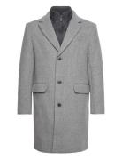 Slhjoseph Wool Coat Noos Selected Homme Grey