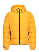 Hooded Sports Puffr Jacket Superdry Yellow