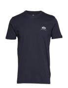 Basic T Small Logo Alpha Industries Navy