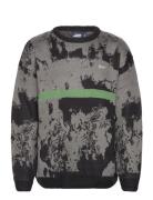 Dpknitted Camo Stripe Sweater Denim Project Black