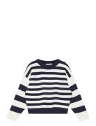 Nmfvelisa Ls Boxy Knit O Name It Navy