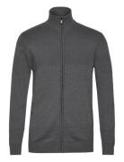 Zip Cardigan Pearl Knit Lindbergh Grey