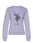 Uspa Sweatshirt Carice Women U.S. Polo Assn. Purple