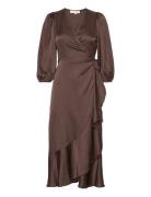 Camilja Dress A-View Brown