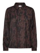 Karavia Blouse Kaffe Brown