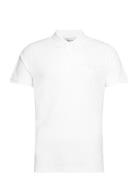 Reg Tonal Shield Ss Polo GANT White