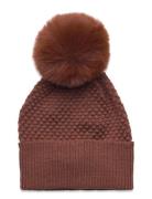 Oslo Beanie - Fake Fur Mp Denmark Brown