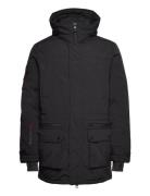 City Padded Parka Jacket Superdry Black