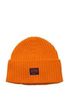 Workwear Knitted Beanie Hat Superdry Orange