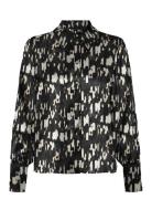 Vmmerle Ls Shirt Wvn Ga Vero Moda Black