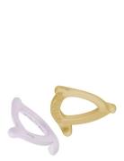 Silic Teether 2-Pack Ll/Sy Everyday Baby Yellow