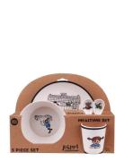 Pippi Tabelware 5 Pcs Set Barbo Toys Patterned