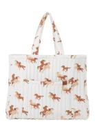 Quilted Tote Bag - Wild At Heart Fabelab Patterned