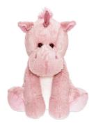 Unicorn, Sitting, Big Teddykompaniet Pink