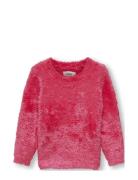 Kmgeve L/S Pullover Knt Kids Only Red