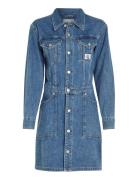 Trucker Dress Calvin Klein Jeans Blue