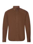 Regular Fit Men Shirt Bosweel Shirts Est. 1937 Brown