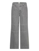 Grey Stripe Denim Krauer Jeans Mads Nørgaard Grey