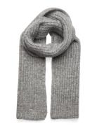 Rib Knit Scarf Superdry Grey