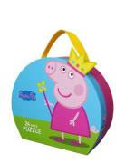 Peppa Pig - Princess Puzzle Suitcase Barbo Toys Patterned
