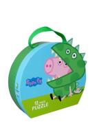 Peppa Pig - George Puzzle Suitcase Barbo Toys Patterned