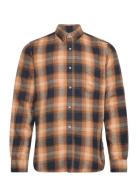 Checked Flannel French Connection Orange