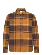 Jeremy Flannel Shirt Les Deux Brown