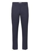 Como Reg Wool Mélange Suit Pants Les Deux Navy