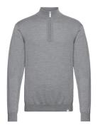 Greyson Half-Zip Merino Knit Les Deux Grey